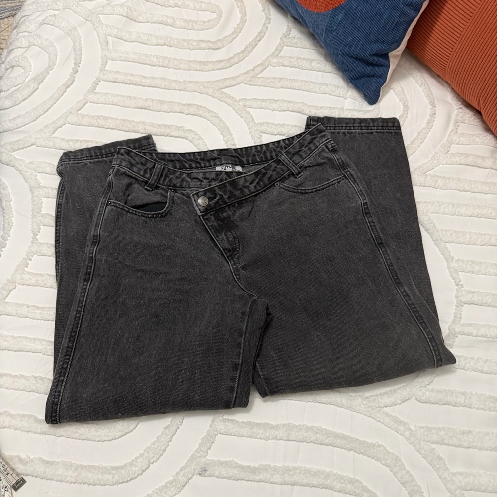 Future Collective High Rise Taper Jeans - Picture 6 of 15